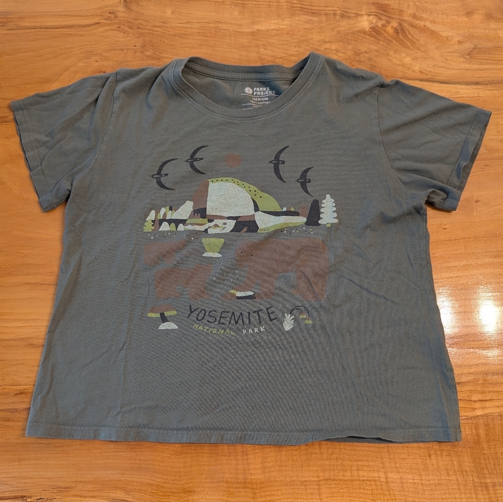 Parks Project Yosemite National Park Top, Size Medium